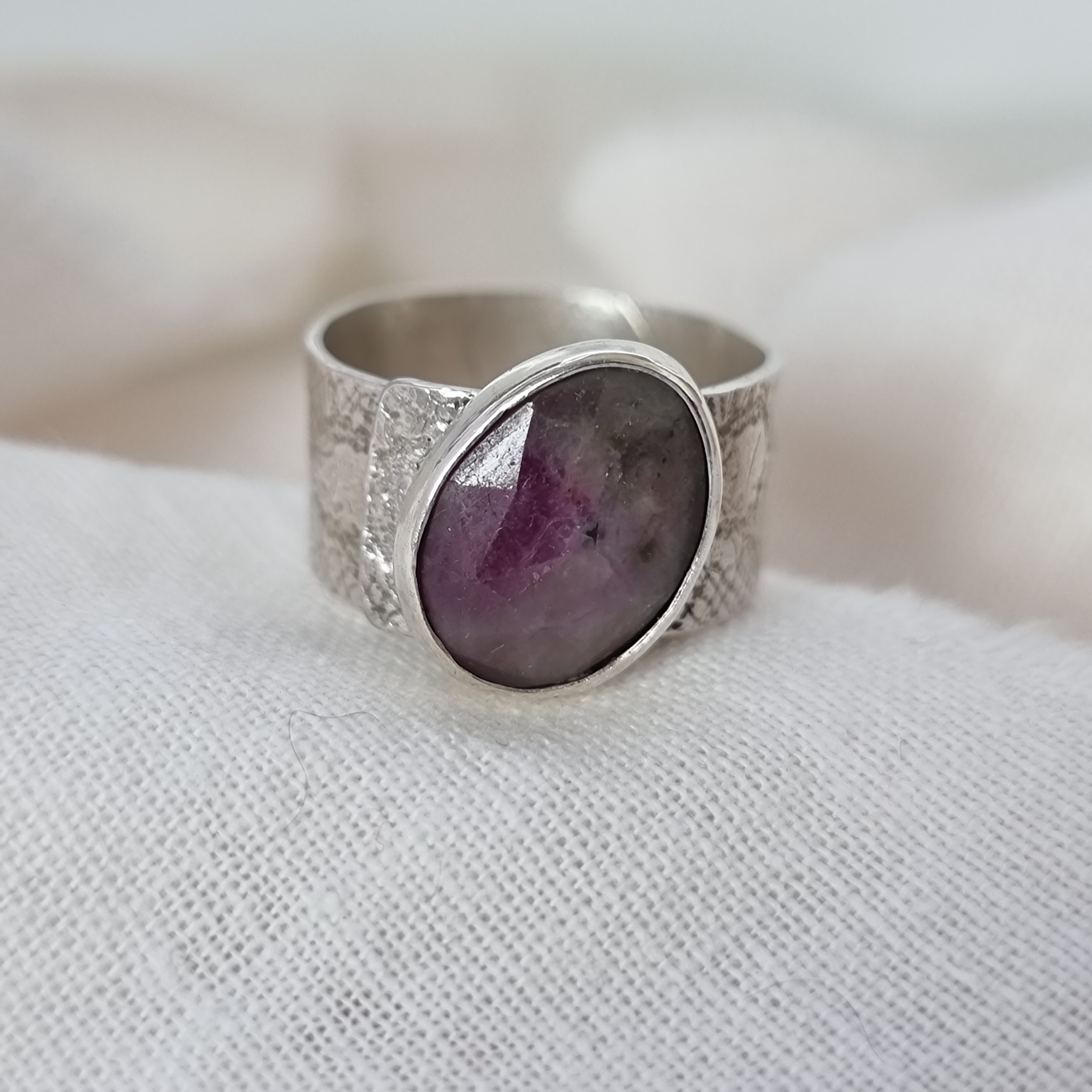 Susannah Brookes Lace ring with pink sapphire.jpg